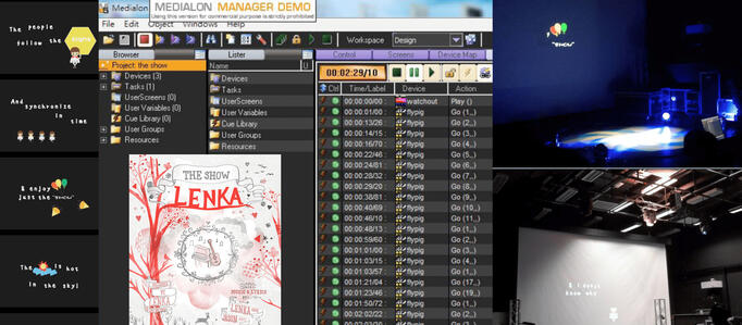 Show Control System for Entertainment - The Show